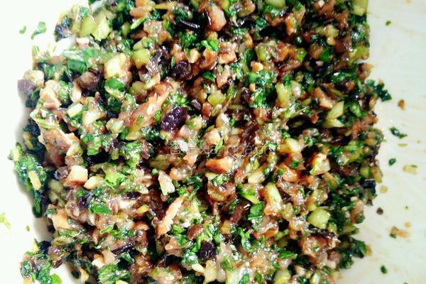 油菜虾仁水饺的做法图解11