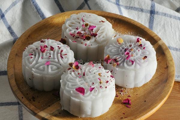 花式冰皮月饼的做法图解16
