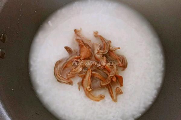 猪肚粥的做法图解4