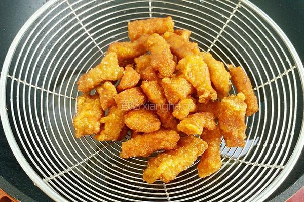 焦溜肉段的做法图解9