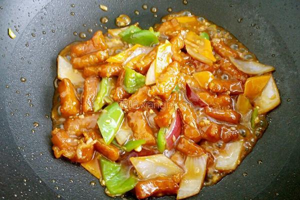 焦溜肉段的做法图解13
