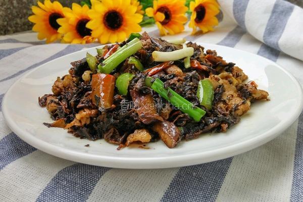 梅干菜炒肉的做法图解8