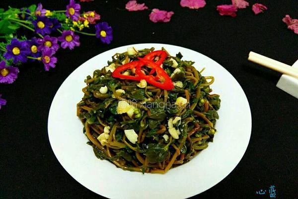 凉拌野菜马齿苋的做法图解7
