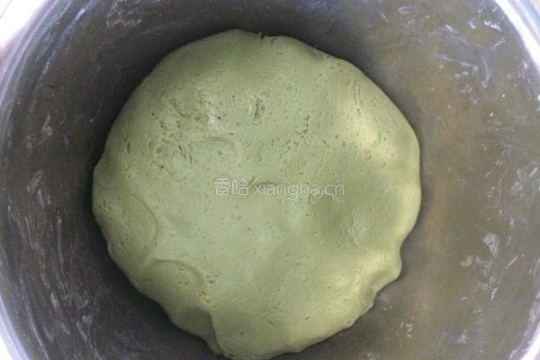抹茶红豆糯米糍的做法图解3