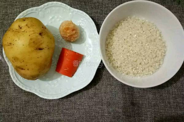 土豆粥的做法图解1