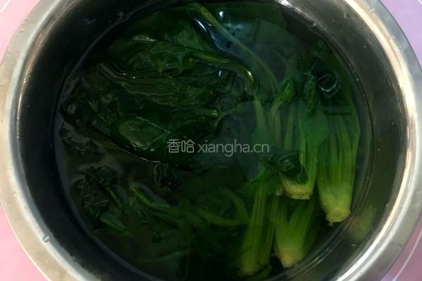 水煮菠菜的做法图解4