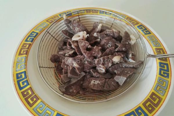 干煸辣肺子的做法图解4