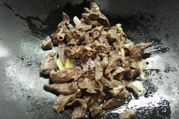 干煸辣肺子的做法图解7
