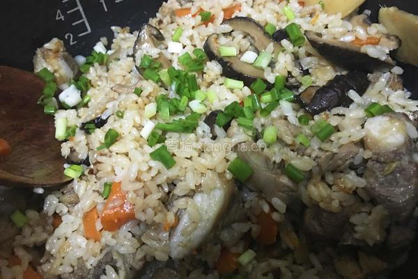 香菇排骨饭的做法图解13