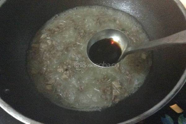 牛肉烧粉丝的做法图解6