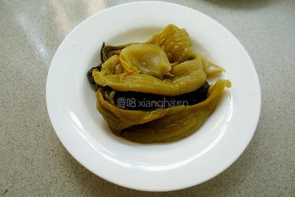 酸菜炖冬瓜的做法图解1