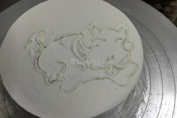 小狗蛋糕的做法图解3