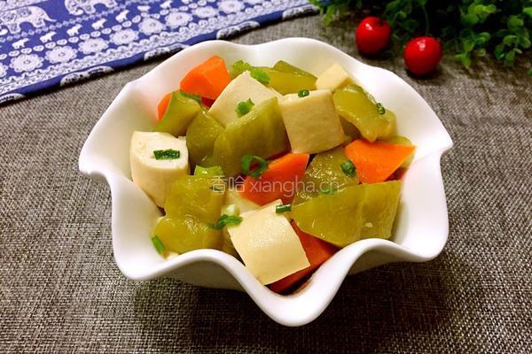 苦瓜烧豆腐的做法图解9