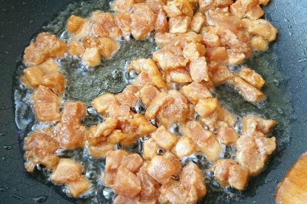 碎肉茄子的做法图解4