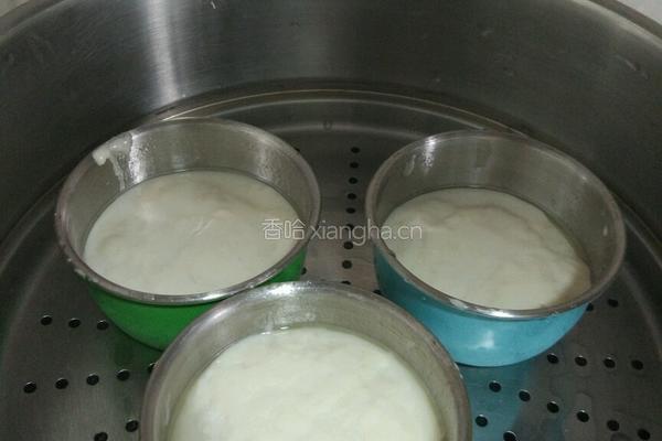 牛奶蒸米糕的做法图解8