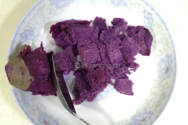 紫薯牛奶的做法图解5