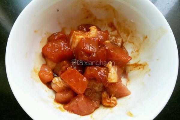 茄子炒豆腐干的做法图解3
