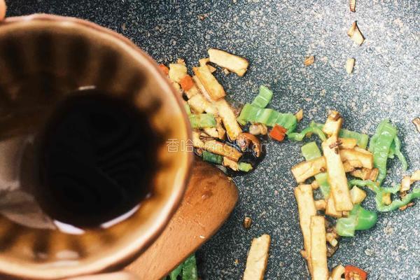 豆腐干炒青椒的做法图解10