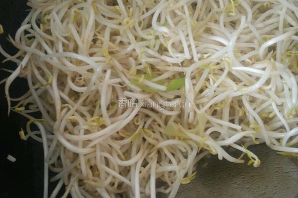 豆芽焖饼条的做法图解7