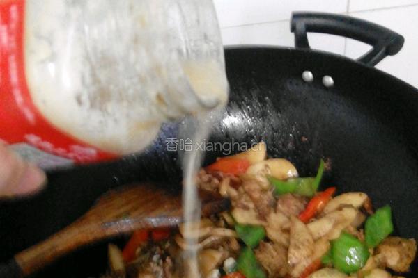 腐乳汁杏鲍菇烧鸡的做法图解11