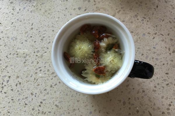 枸杞菊花茶的做法图解4