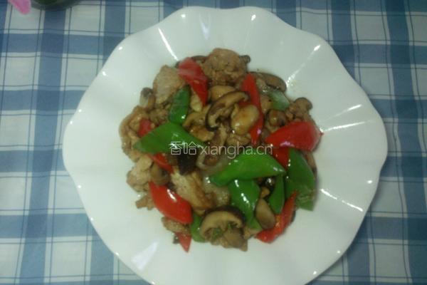 杂菇炒肉的做法图解14
