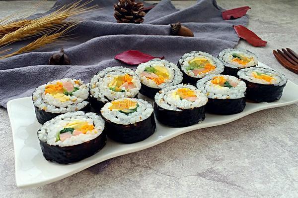 家常紫菜包饭的做法图解12