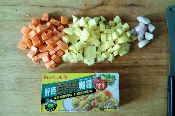 韩式咖喱饭的做法图解1