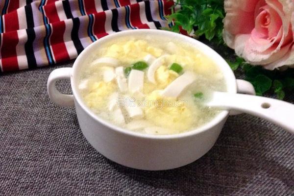 豆腐蛋花汤的做法图解7