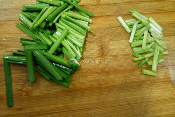 虾米豆枝韭菜的做法图解4