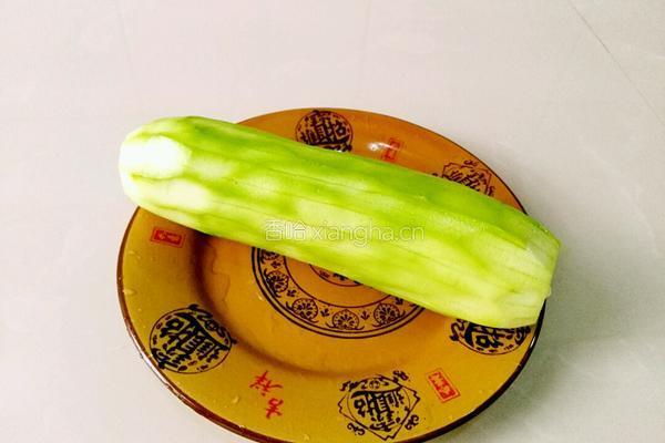 清炒葫芦的做法图解2