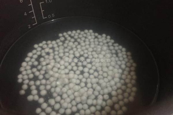 紫薯西米糖水的做法图解4