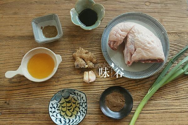 脆皮烤鸭的做法图解1