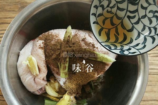 脆皮烤鸭的做法图解2