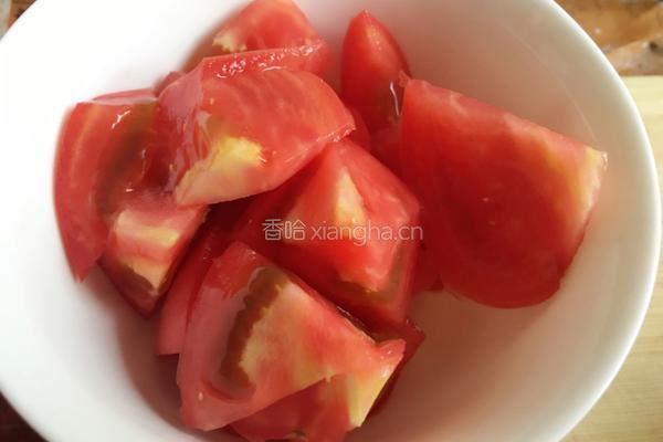 番茄鸡蛋蝴蝶面的做法图解5