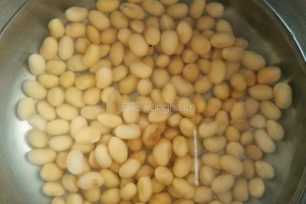 海带焖黄豆的做法图解2