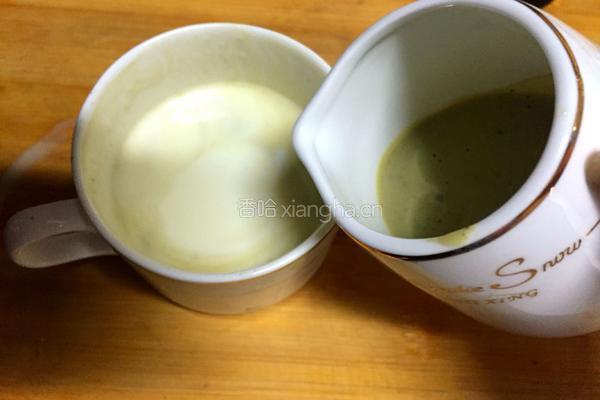 抹茶酸奶的做法图解4