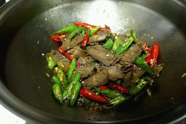 杭椒牛肉的做法图解6