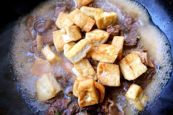 豆腐烩牛肉的做法图解9