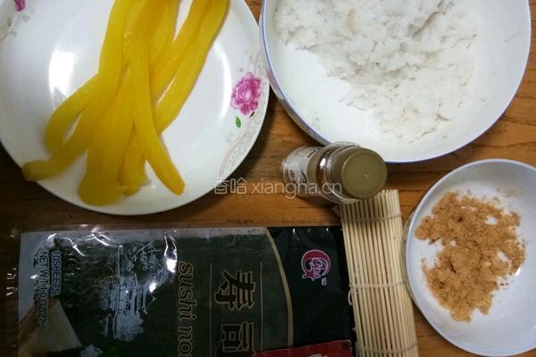 自制寿司的做法图解1