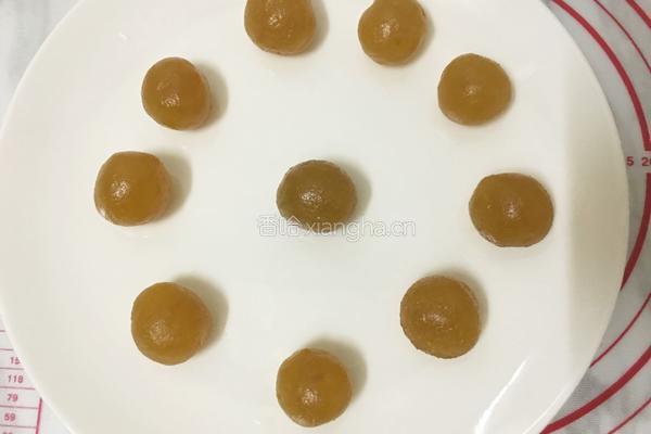 凤梨馅冰皮月饼的做法图解10