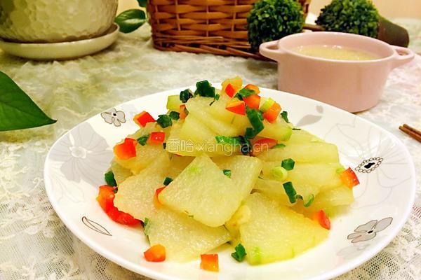 炒冬瓜片的做法图解10