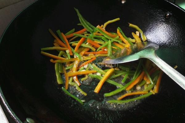 青椒肉丝的做法图解4