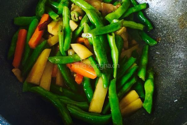 土豆焖豆角的做法图解15
