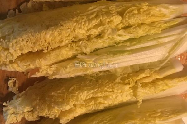 粉蒸娃娃菜的做法图解1