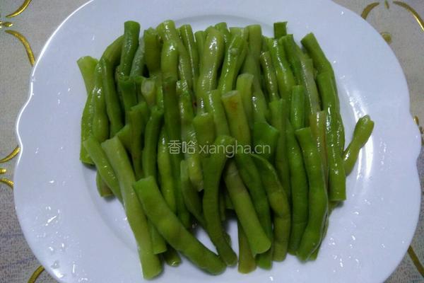 糖醋豇豆的做法图解3