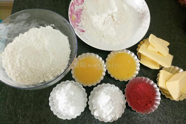 双色圈圈饼干的做法图解1