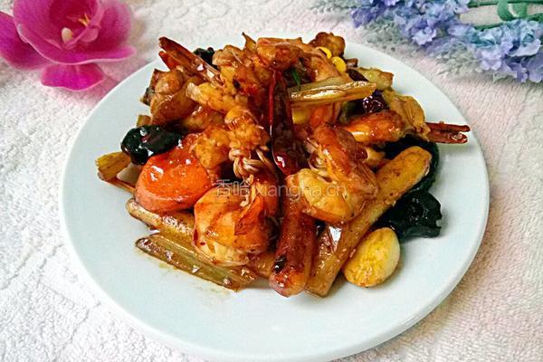 麻辣海鲜锅