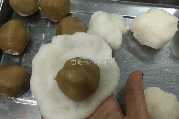 莲蓉冰皮月饼（懒人）的做法图解7