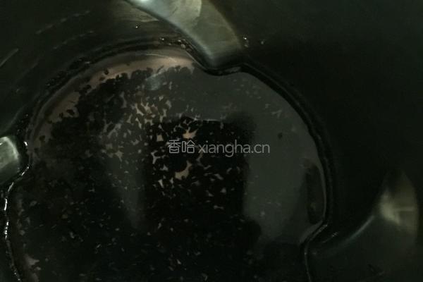 三黑米浆的做法图解3